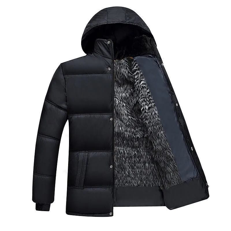 Stylish Hooded Winter Jacket for Men
