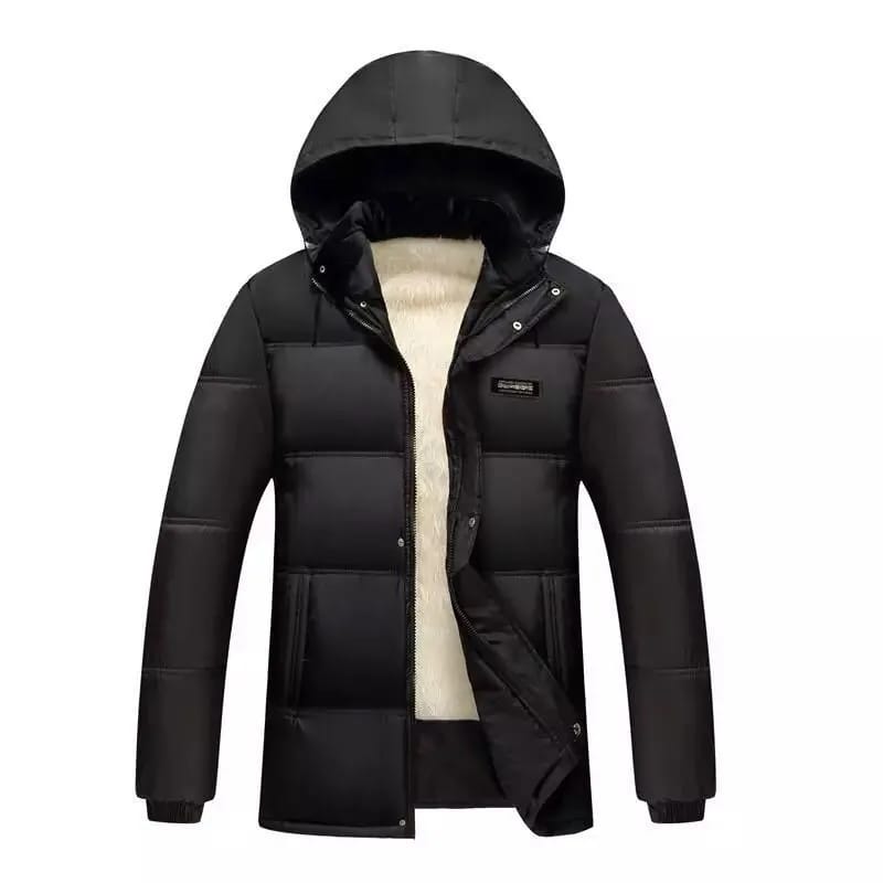 Stylish Hooded Winter Jacket for Men