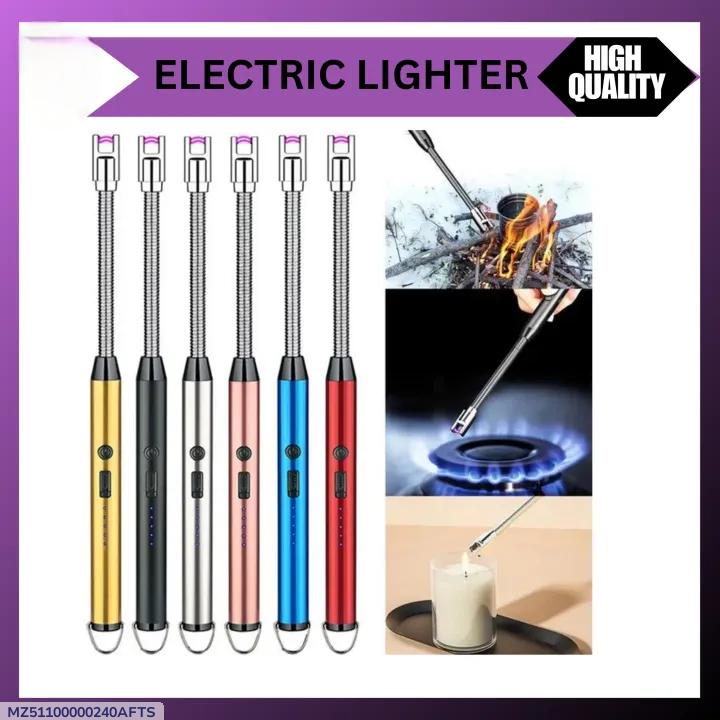 Rechargeable Electric USB Lighter Stove Lighter Long Neck Led Best Quality